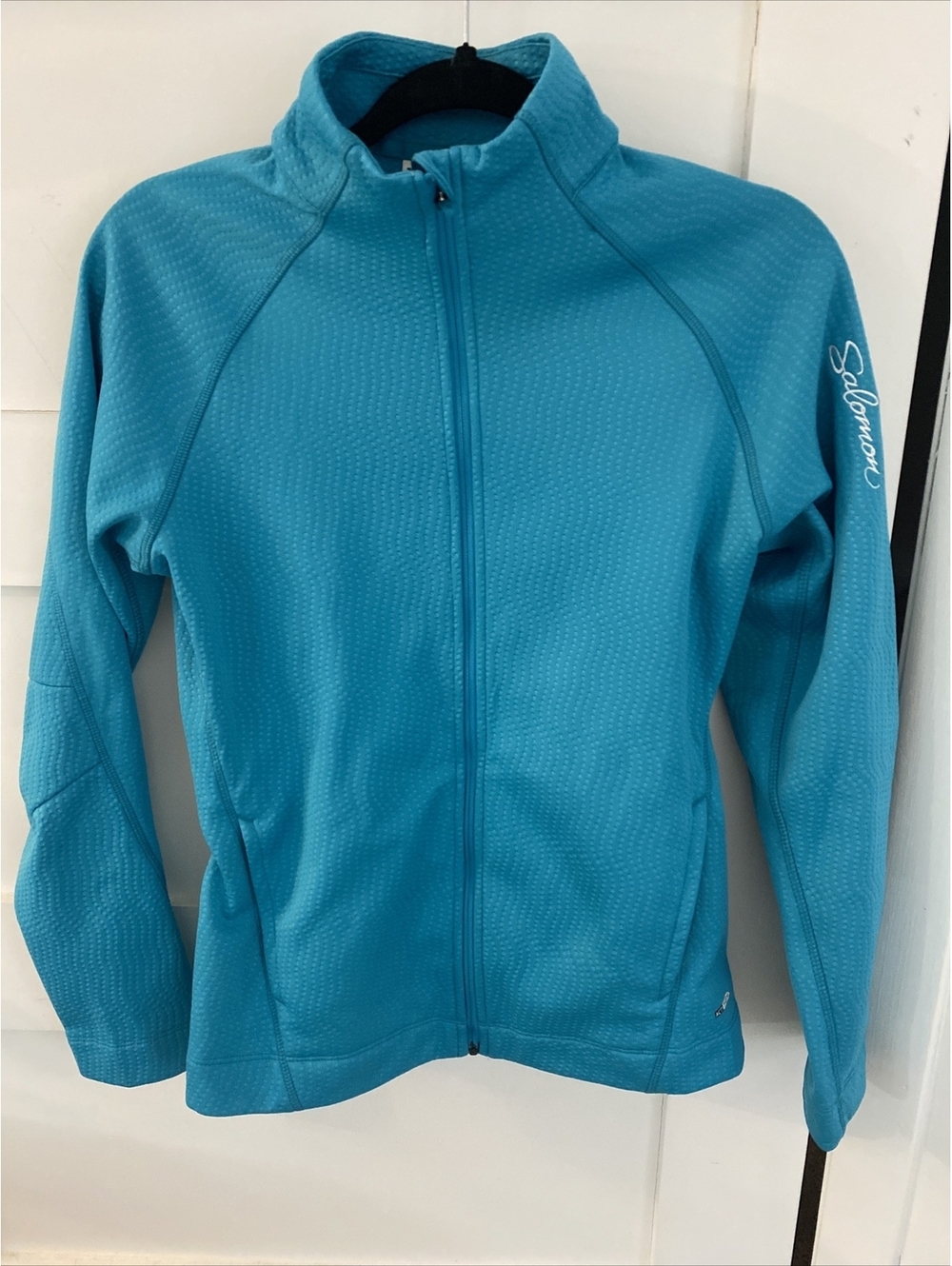 Women’s Salomon Athletic Jacket Small Blue